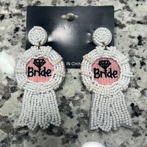 Bride earrings